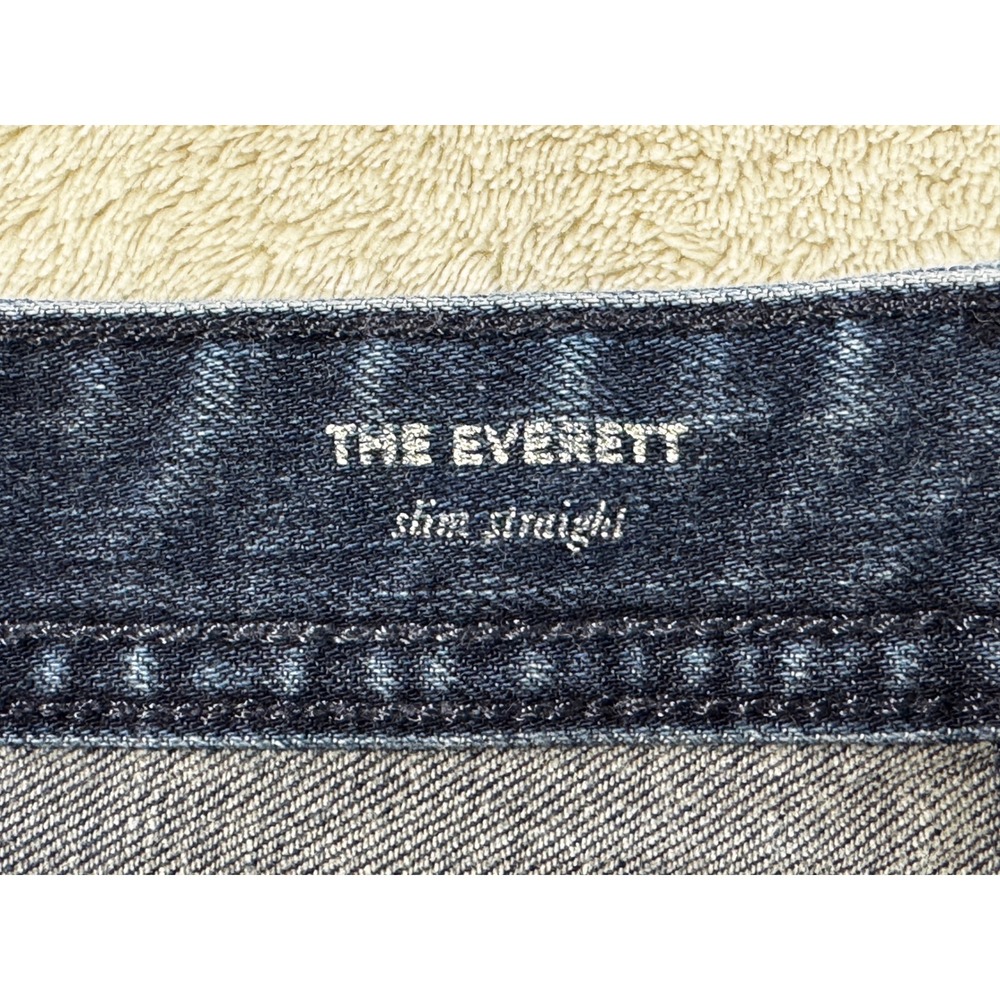 AG Adriano Goldschmied Mens The Everett Slim Straight Jeans 33x34 Meas: 34x34 - Picture 6 of 8